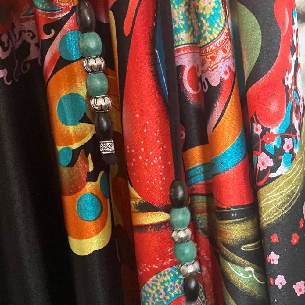 ✨Asymmetric High-Low Summer Dress – Size Small Maternity vibrant color - Picture 6 of 8